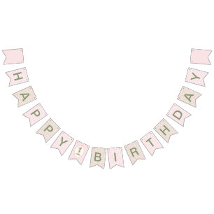 Silly Goose Happy Birthday Bunting – Cottagecore  Bunting