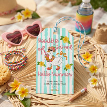 Silly Goose Hello Summer Party Stripes