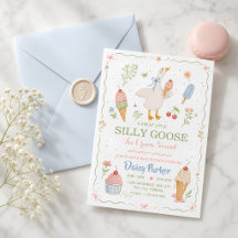 Silly Goose Ice Cream Social Baby Shower