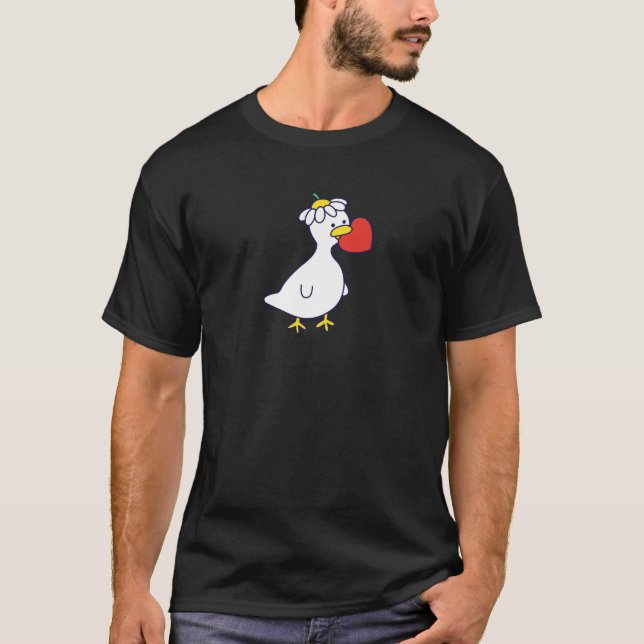 Silly Goose in Love T-Shirt (Front)