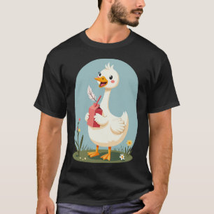 Silly Goose Juice Funny Bird Humour Cute Kawaii An T-Shirt