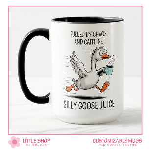 Silly Goose Juice Funny Personalized Mug