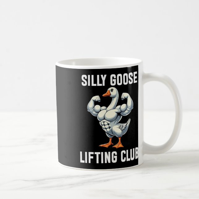 Silly Goose Lifting Club  Coffee Mug (Right)