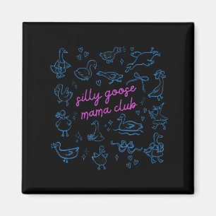 Silly Goose Mama Club Pregnancy Announcement Mum Magnet