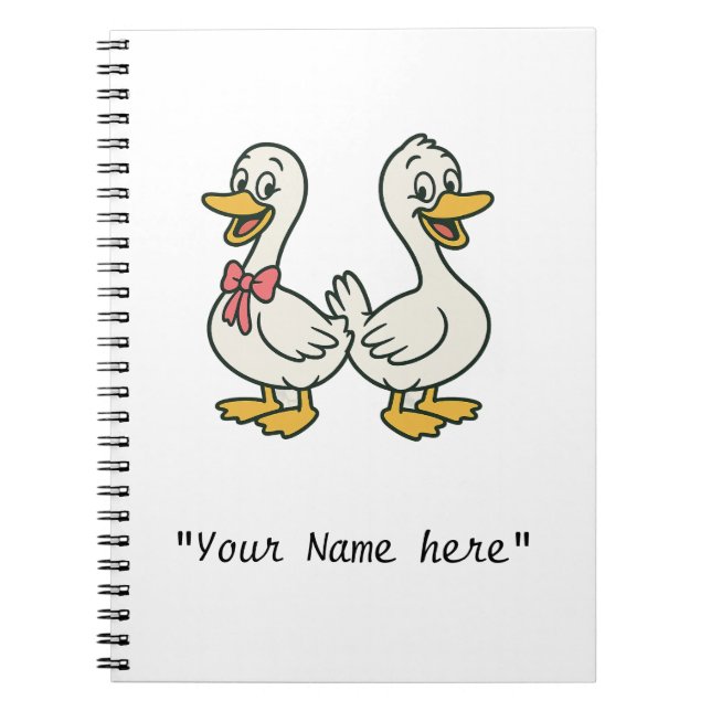 Silly goose notebook (Front)