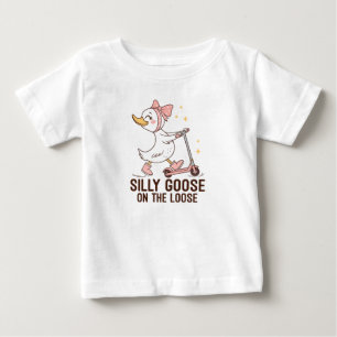Silly Goose on the Loose Baby T-Shirt