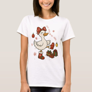 Silly Goose On The Loose Christmas T-Shirt