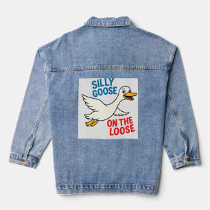 Silly Goose on the Loose Denim Jacket