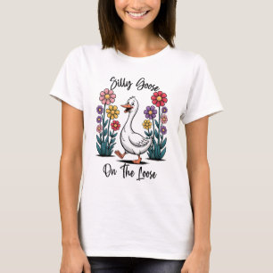 Silly Goose On The Loose Shirt   Boho Bella+Canvas