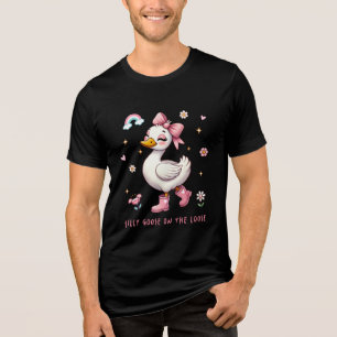Silly Goose On The Loose Tri-Blend Shirt