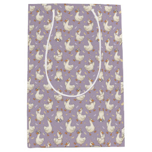 Silly Goose Party Parade Funny Birthday Medium Gift Bag