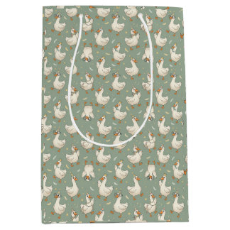 Silly Goose Party Parade Funny Birthday Medium Gift Bag