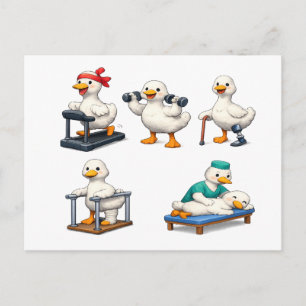 Silly Goose Physical Therapy , Physical Therapist  Postcard
