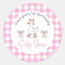 Silly Goose Pink Birthday