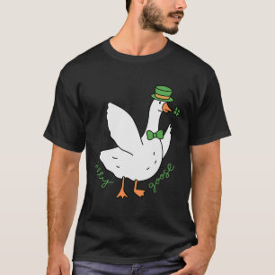 Silly Goose St Patrick's Day Leprechaun Hat Irish T-Shirt