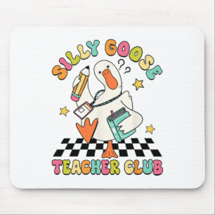Silly Goose Teacher Club Back To School Elementary Mouse Mat