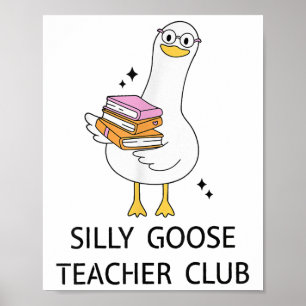 Silly Goose Teacher Club, Back To School Poster