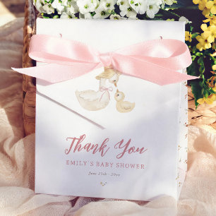 Silly Goose Wildflower Baby Shower Thank You Favour Box
