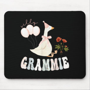 Silly grammie silly goose birthday girl party mouse mat