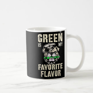 Silly Green Favourite Flavour War Game Day Eating Coffee Mug