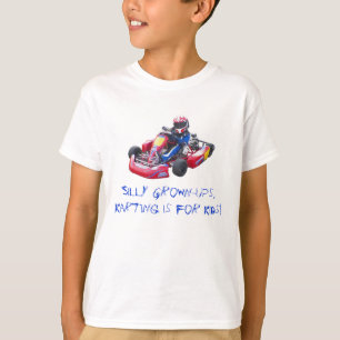 Silly Grown-Ups Kid Kart T-Shirt