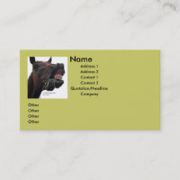 Silly Horse Business Card