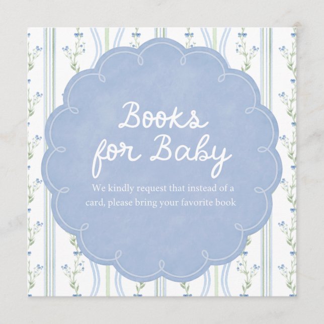 Silly Little Goose Baby Shower Book for Baby Card (Front)
