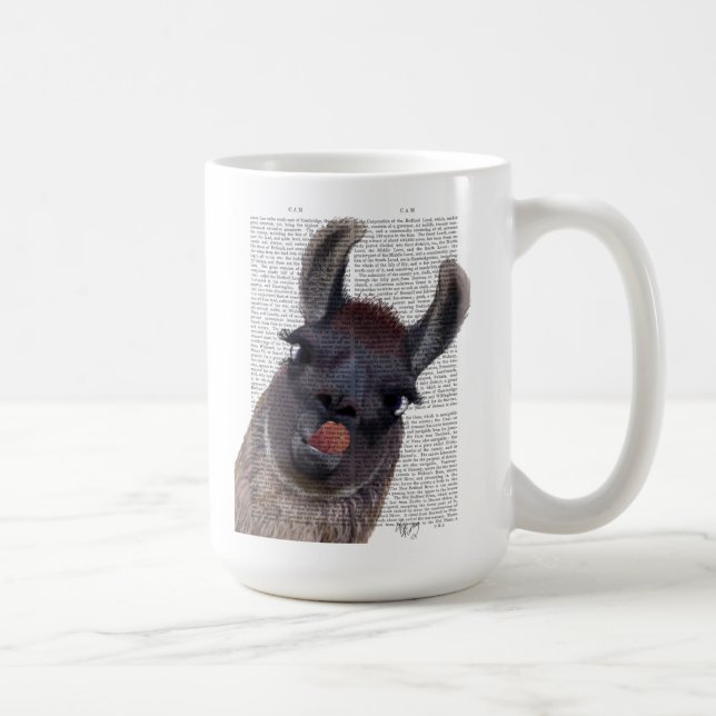 Silly Llama Coffee Mug (Right)