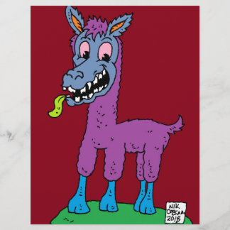 Silly llama Monster