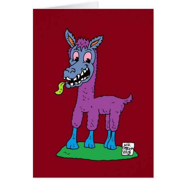 Silly llama Monster (Front)