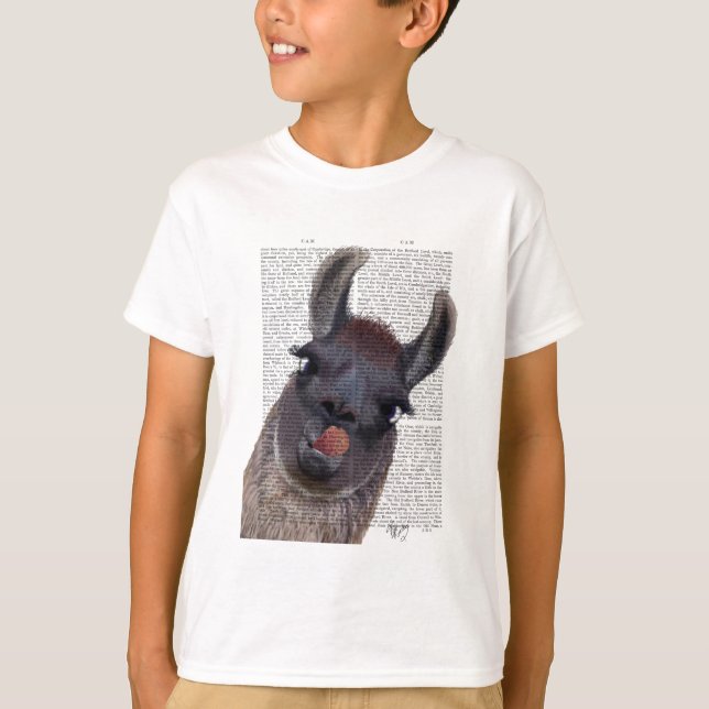 Silly Llama T-Shirt (Front)