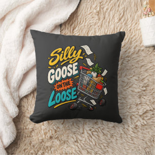 Silly Loose Cart On The Loose Chaos Cushion