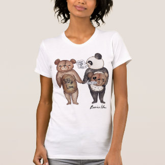 Silly Love white t-shirt (women)