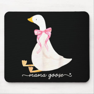 Silly Mama Goose Daddy Goose Matching Goose Family Mouse Mat