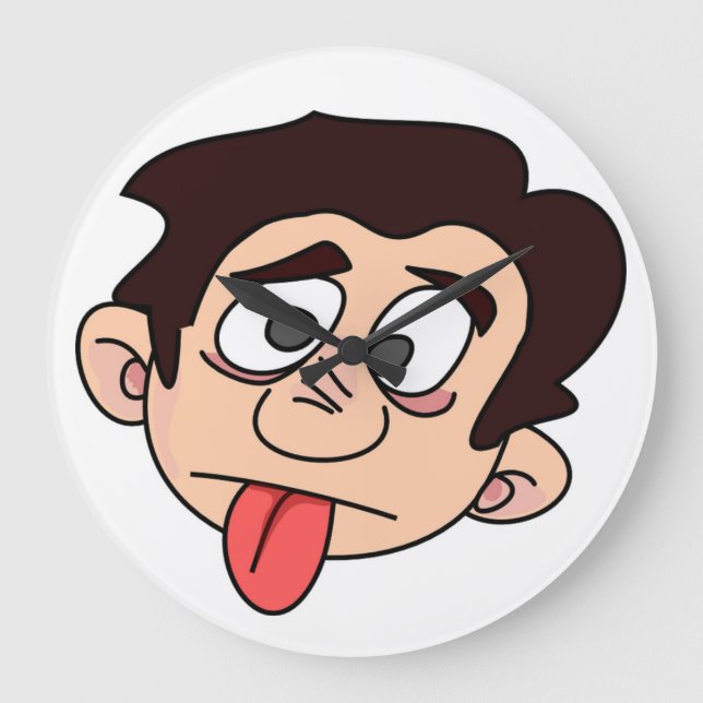SILLY MAN LARGE CLOCK (Front)