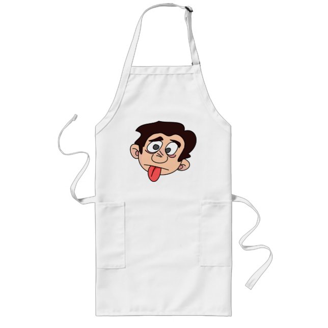 SILLY MAN LONG APRON (Front)
