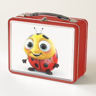Silly metal lunch box