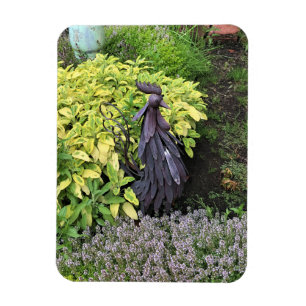 Silly Metal Rooster Magnet