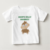 Silly Monkey - Baby Fine Jersey T-Shirt