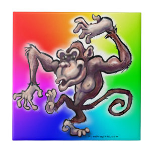 Silly Monkey Tile
