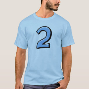 Silly Numbers 2 blue Men's T-shirt