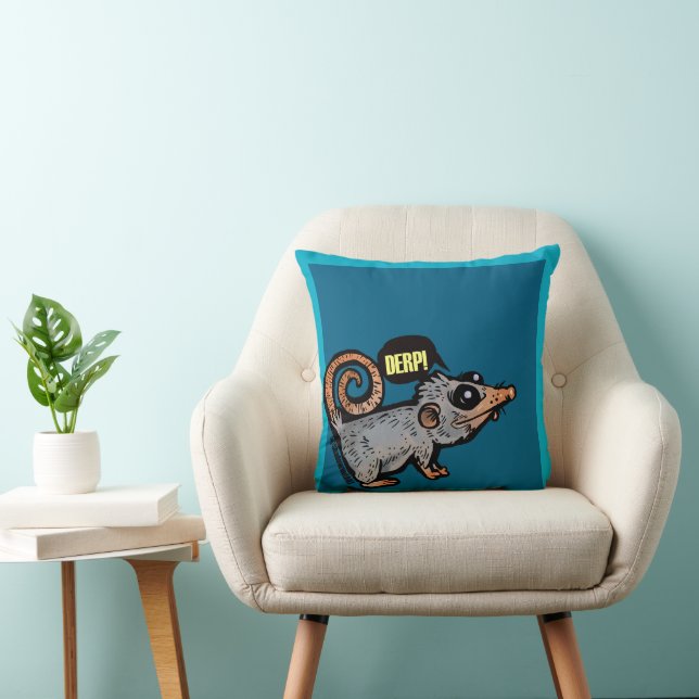 silly opossum cushion (Chair)