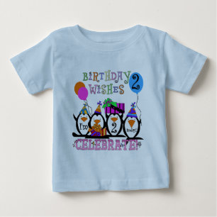 Silly Penguins 2nd Birthday T-shirts and Gifts