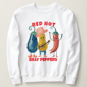 Silly Peppers Sweatshirt - Unisex Funny Hoodie