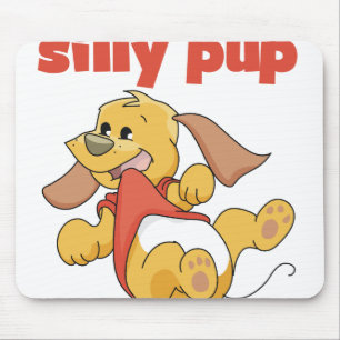 Silly Pup Mouse Mat