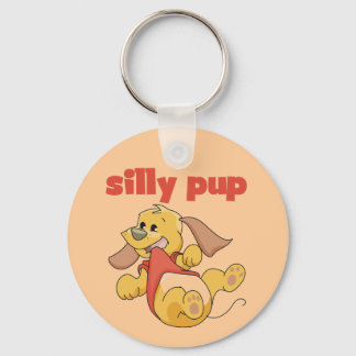 Silly Pup Tshirts and Gifts Key Ring