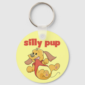 Silly Pup Tshirts and Gifts Key Ring