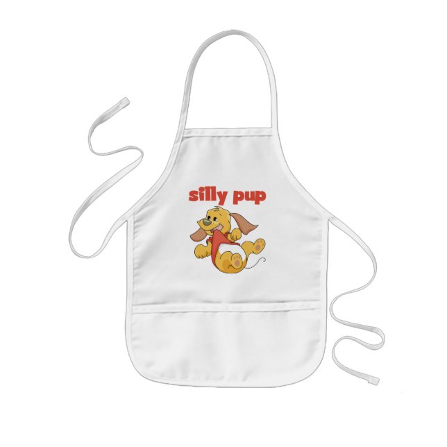 Silly Pup Tshirts and Gifts Kids Apron (Front)