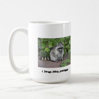 Silly Racoon Coffee Mug