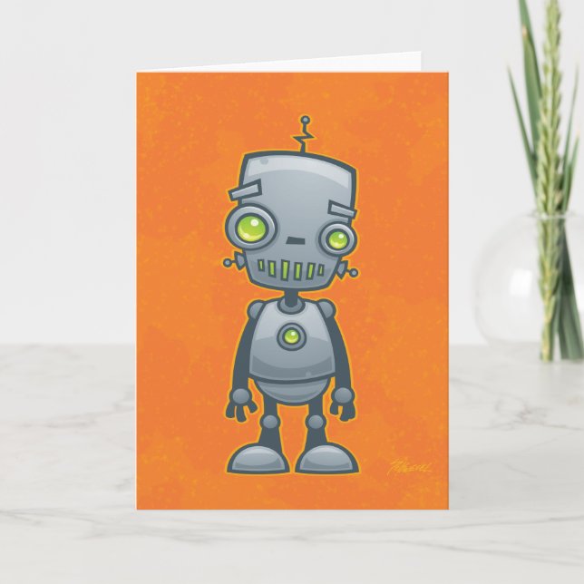 Silly Robot Card (Front)